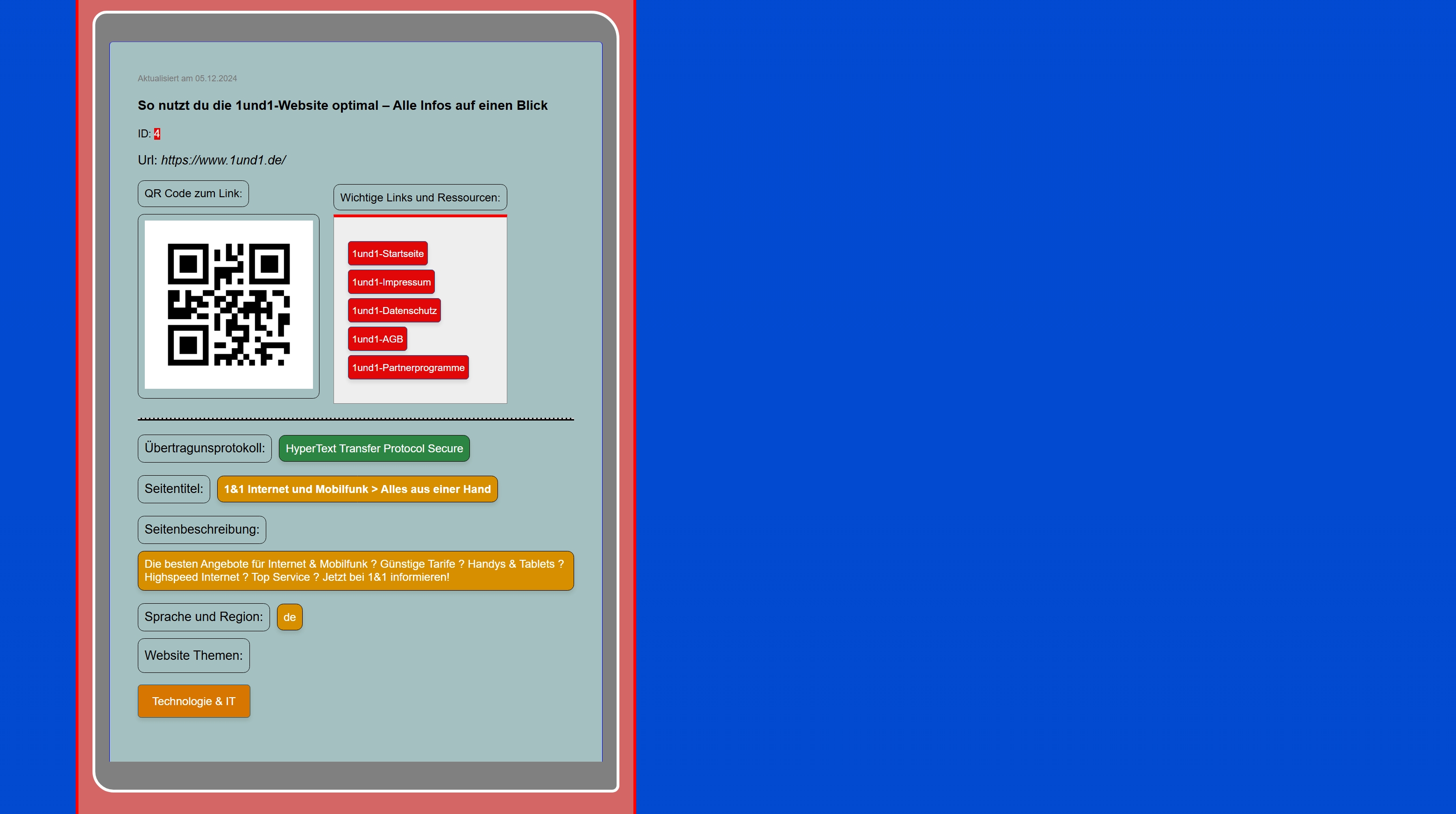 Screenshot-3 of internet4us - portfolio